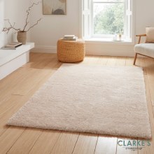 Lux Shaggy Rug Cream 120 x 170 cm