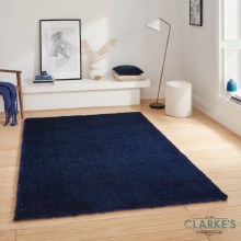 Lux Shaggy Rug Navy 120 x 170 cm