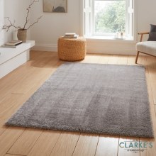 Lux Shaggy Rug Silver 120 x 170 cm