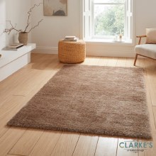 Lux Shaggy Rug Walnut 120 x 170 cm