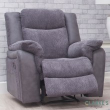 Madison Recliner Armchair Grey