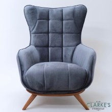 Manyas Accent Chair Anthracite