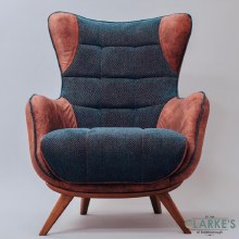 Manyas Accent Chair Terracotta