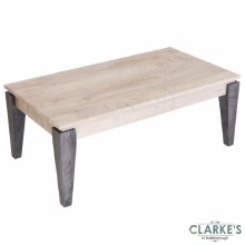 Milan Coffee Table Light Oak/Grey