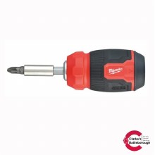 Milwaukee 8 in 1 Compact Multi-Bit Screwdriver