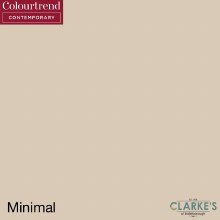 Colourtrend Contemporary Ceramic Matt Minimal Paint 1 Litre