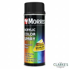 Morris Acrylic Spray Paint Matt Black 400 ml