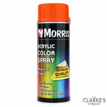 Morris Acrylic Spray Paint RAL 2004 Pure Orange 400 ml