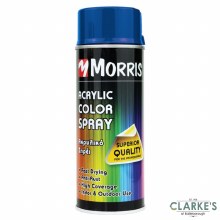 Morris Acrylic Spray Paint RAL 5017 Traffic Blue400 ml