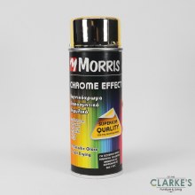 Morris Chrome Effect Spray Paint Gold 400 ml