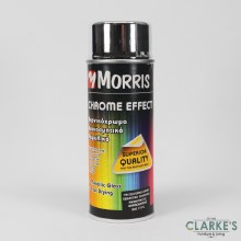 Morris Chrome Effect Spray Paint Silver 400 ml