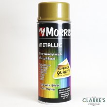 Morris Metallic Spray Paint Gold 400 ml