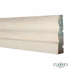 Moulded Architrave Natural Wood 3 inch