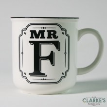 "Mr F" Alphabet Mug