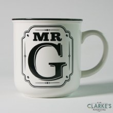 "Mr G" Alphabet Mug