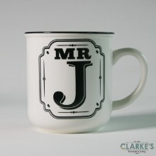 "Mr J" Alphabet Mug