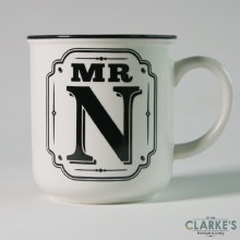 "Mr N" Alphabet Mug