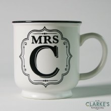 "Mrs C" Alphabet Mug