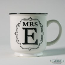 "Mrs E" Alphabet Mug