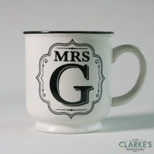 "Mrs G" Alphabet Mug