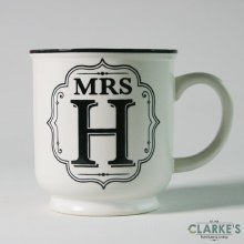 "Mrs H" Alphabet Mug