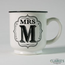 "Mrs M" Alphabet Mug