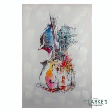 The Cello - Wall Art on Canvas