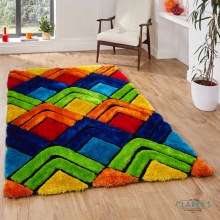 Noble House 8199 Multi Colour Rug 120 x 170cm