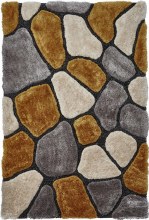 Noble House Rug NH5858 Grey / Yellow Rug 120 x 170cm