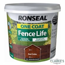 Ronseal One Coat Fence Life Red Cedar 5L