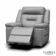 Osbourne full leather 1 seater recliner