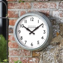 Padstow 15in Garden Wall Clock