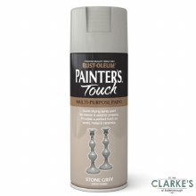 Rust-Oleum Painters Touch Spray Paint Stone Grey 400ml