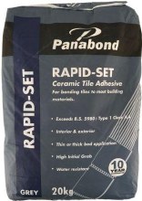 Panabond Rapid Set Tile Adhesive 20kg