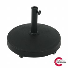 Round Parasol Base on Wheels 20kg