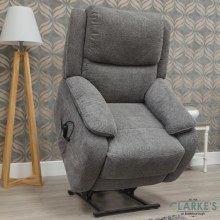 Parker Lift and Tilt Chair Fabric Grey