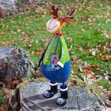 Polka Rudolph XL Christmas Figure 60cm