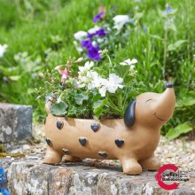 Pooch Heart Flower Planter