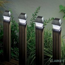 Post Top Solar Lights | Pack of 4