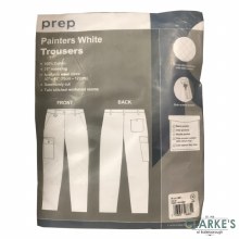 Prep Painter White Trousers Size 34"