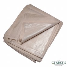 Prep Polythene Backed Dust Sheet 12'x9'