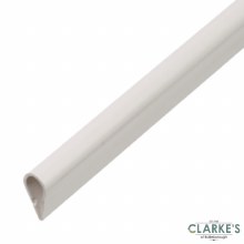 PVC Self-Locking Profile White 15mm/1m