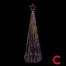 Pyramid Tree 580 LED 2.1m