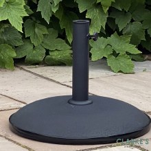 Parasol Base Concrete 25kg Black