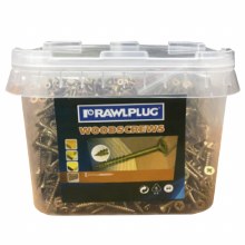 Raw Plug WoodScrews 4x30mm