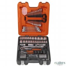 Bahco S106 1/4 & 1/2 Drive Socket and Spanner Set Bahco S106 1/4 & 1/2 Drive Socket and Spanner Set