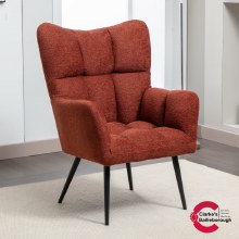 Reese Accent Chair Rust