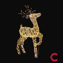 Reindeer Decoration 950 LED 80cm