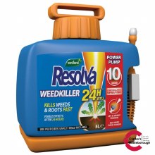 Resolva 24H Ready to Use Weedkiller Power Pump 5 Litre