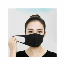 Reusable Fashion Face Mask Black